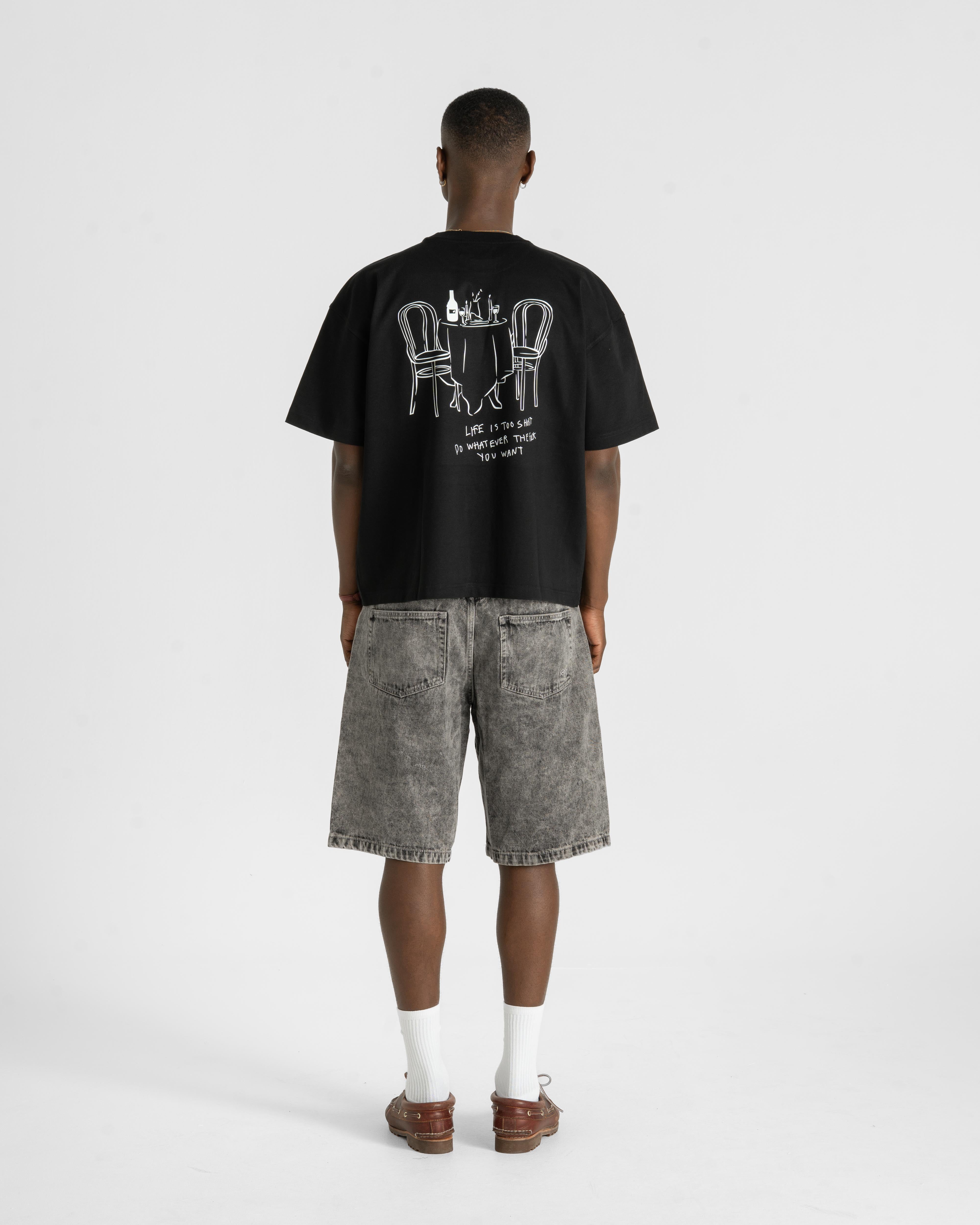 Jorts Washed Gray